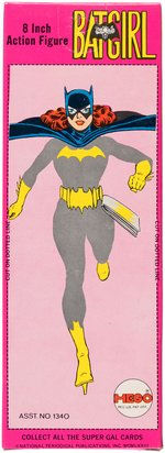 BATGIRL MEGO ACTION FIGURE IN BOX.