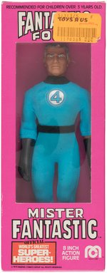 MR. FANTASTIC MEGO ACTION FIGURE IN BOX.