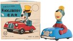 HUCKLEBERRY HOUND "HUCKLEBERRY CAR" BOXED MARX FRICTION CAR.