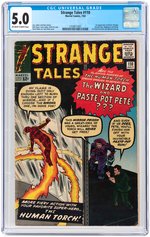 "STRANGE TALES" #110 JULY 1963 CGC 5.0 VG/FINE (FIRST DOCTOR STRANGE).