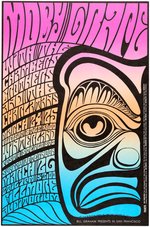 BILL GRAHAM BG-56 CONCERT POSTER FEATURING MOBY GRAPE.