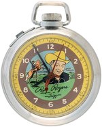 "ROY ROGERS AND TRIGGER" POCKET WATCH/STOP WATCH.