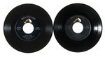 "ELVIS PRESLEY LOVE ME TENDER" RECORD PAIR.