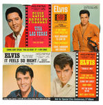 "ELVIS PRESLEY VIVA LAS VEGAS/TICKLE ME" MOVIES RELATED RECORD LOT.