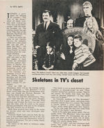 "THE MUNSTERS - TV TIMES" PRE-DEBUT NEWSPAPER SUPPLEMENT.