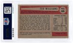 1954 BOWMAN #66 TED WILLIAMS PSA VG-EX+ 4.5.