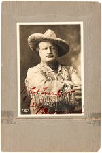 WILD WEST'S PAWNEE BILL SIGNED PHOTO.