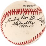 NEGRO LEAGUE & PHILADELPHIA STARS PLAYERS SIGNED BASEBALL TRIO.