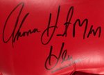 SUGAR RAY LEONARD & THOMAS "HITMAN" HEARNS SIGNED EVERLAST BOXING GLOVES.