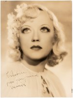 MARION DAVIES SIGNED PHOTO.