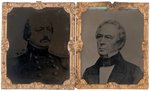 ABBOTT TINTYPES GROUP: CLAY, WEBSTER, SUMNER, BUTLER AND EVERETT.