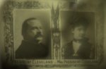 THREE STANHOPES: ANTI-CLEVELAND PIG, CLEVELAND/THURMAN 1888 JUGATE, CLEVELAND & WIFE.