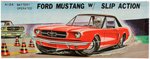 BANDAI "FORD MUSTANG W/ SLIP ACTION" BOXED BATTERY-OPERATED CAR.