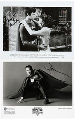 SUPERMAN TV & FILM STAR SIGNED PHOTO LOT.