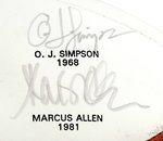 "HEISMAN WINNERS" MULTI-SIGNED FOOTBALL.