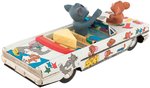 TOM & JERRY BOXED BATTERY-OPERATED OLDSMOBILE.