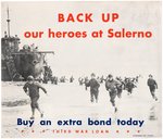 WORLD WAR II WAR BONDS PROMOTIONAL POSTER PAIR.