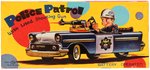 "POLICE PATROL" BOXED BATTERY-OPERATED CAR.