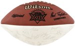 SAN FRANCISCO 49ERS TEAM-SIGNED SUPER BOWL XXIX FOOTBALL.