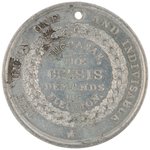 BUCHANAN "THE CRISIS DEMANDS HIS ELECTION" MEDAL DeWITT 1856-7.