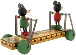 "MICKEY MOUSE CIRCUS" RARE PULL TOY.