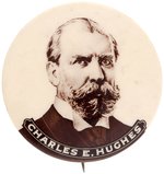 "CHARLES E. HUGHES" SEPIA TONED REAL PHOTO BUTTON HAKE #3010.