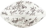 BUFFALO BILLS 1993 TEAM-SIGNED FOOTBALL INCLUDING JIM KELLY.