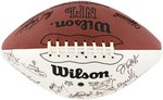 BUFFALO BILLS 1993 TEAM-SIGNED FOOTBALL INCLUDING JIM KELLY.