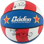 HARLEM GLOBETROTTERS TEAM-SIGNED BASKETBALL.