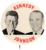 "KENNEDY JOHNSON" JUGATE BUTTON HAKE #3.