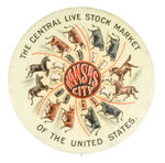 "KANSAS CITY" LIVE STOCK MARKET CHOICE COLOR CITY PROMOTIONAL FROM HAKE COLLECTION & CPB.