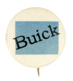 "BUICK" EARLY NAME BUTTON FROM HAKE COLLECTION & CPB.