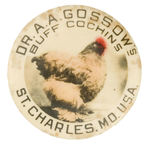 "DR. A.A. GOSSOW'S BUFF COCHINS" REAL PHOTO FROM HAKE COLLECTION & CPB.