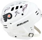 PHILADELPHIA FLYERS 2010-2011 TEAM-SIGNED HELMET.