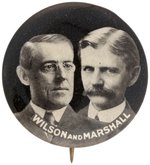 WILSON/MARSHALL B&W 1912 JUGATE BUTTON HAKE #6.