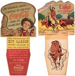 "THE ADVENTURES OF KIT CARSON" COCA-COLA INSERT CARDS LOT.