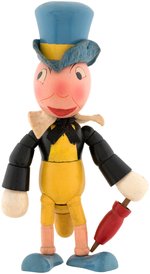 "JIMINY CRICKET" IDEAL WOOD-JOINTED DOLL.