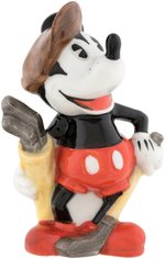 MICKEY MOUSE AS GOLFER MAW OF LONDON TOOTHBRUSH HOLDER.