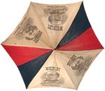 "McKINLEY/HOBART" JUGATE CAMPAIGN CLOTH UMBRELLA.