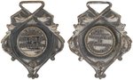 SMITH AND HOOVER WATCH FOB PAIR INCLUDING RARE "MY COUNTRY TIS OF THEE I VOTE FOR HOOVER & CURTIS."