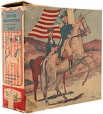 "GEORGE WASHINGTON AND HIS WARHORSE AJAX" HARTLAND FIGURE W/BOX.