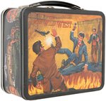 "THE WILD WILD WEST" METAL LUNCHBOX WITH THERMOS.