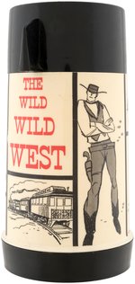 "THE WILD WILD WEST" METAL LUNCHBOX WITH THERMOS.