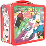 "DICK TRACY" METAL LUNCHBOX WITH THERMOS.