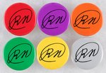 RARE COMPLETE SET OF NIXON "RN" BUTTONS ISSUED FOR HIS 1994 FUNERAL.