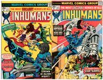 THE INHUMANS ISSUES #1-3, 5-12 NEAR RUN.