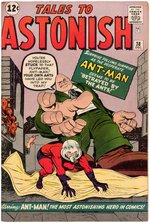 TALES TO ASTONISH #37-40, 48 FEATURING ANTMAN LOT OF 5 ISSUES.