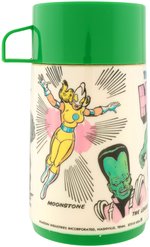 "THE INCREDIBLE HULK" UNUSED METAL LUNCHBOX WITH THERMOS.