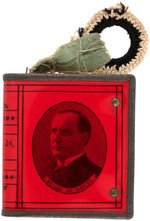 McKINLEY/ROOSEVELT JUGATE TAPE MEASURE FROM 1900 PRESIDENTIAL CAMPAIGN.