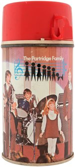 "THE PARTRIDGE FAMILY" METAL LUNCHBOX WITH THERMOS.